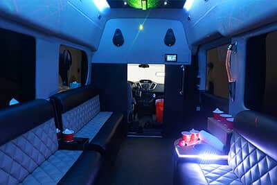 van interior