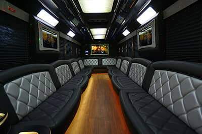 spacious party bus