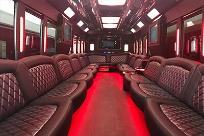 livonia mi party bus